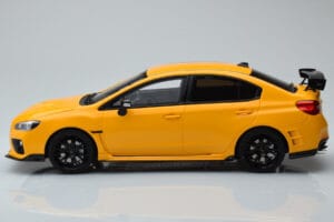 Subaru Impreza WRX STI Nurburgring Challenge Package Gelb Kyosho 1:18 KSR18021Y Resin – Bild 3 von 5