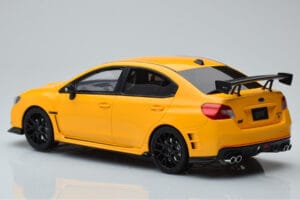 Subaru Impreza WRX STI Nurburgring Challenge Package Gelb Kyosho 1:18 KSR18021Y Resin – Bild 4 von 5