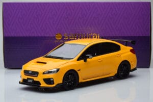 Subaru Impreza WRX STI Nurburgring Challenge Package Gelb Kyosho 1:18 KSR18021Y Resin – Bild 5 von 5