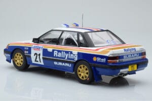 Subaru Legacy RS #21 C. McRae / D. Ringer RAC Rally 1991 IXO 1:18 18RMC080B Metall – Bild 5 von 6