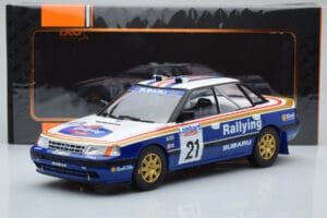 Subaru Legacy RS #21 C. McRae / D. Ringer RAC Rally 1991 IXO 1:18 18RMC080B Metall – Bild 6 von 6
