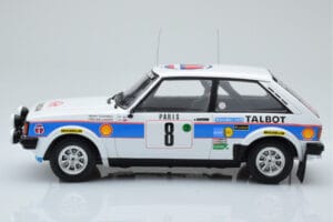 Talbot Sunbeam Lotus Night Version #8 H. Toivonen / P. White Rally Monte Carlo 1981 IXO 1:18 18RMC095B Metall – Bild 3 von 6