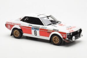 Toyota Celica 2000 GT RA21 #8 H. Mikkola / A. Hertz Lombard RAC Rally 1977 Otto 1:18 OT1044 Resin – Bild 4 von 6