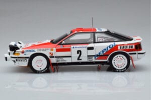 Toyota Celica GT-Four ST165 #2 C. Sainz / L. Moya Winner Rally Monte Carlo 1991 Kyosho 1:18 08961B Metall – Bild 4 von 12