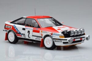 Toyota Celica GT-Four ST165 #2 C. Sainz / L. Moya Winner Rally Monte Carlo 1991 Kyosho 1:18 08961B Metall – Bild 5 von 12