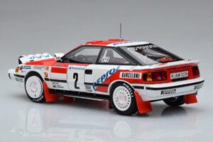 Toyota Celica GT-Four ST165 #2 C. Sainz / L. Moya Winner Rally Monte Carlo 1991 Kyosho 1:18 08961B Metall – Bild 6 von 12