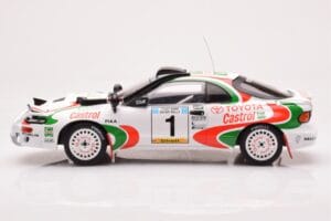 Toyota Celica Turbo 4WD ST185 #1 J. Kankkunen / J. Piironen Safari Rally 1993 IXO 1:18 18RMC150A Metall – Bild 3 von 6