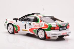 Toyota Celica Turbo 4WD ST185 #1 J. Kankkunen / J. Piironen Safari Rally 1993 IXO 1:18 18RMC150A Metall – Bild 5 von 6