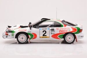 Toyota Celica Turbo 4WD ST185 #2 M. Alén / I. Kivimäki Safari Rally 1993 IXO 1:18 18RMC150B Metall – Bild 3 von 6