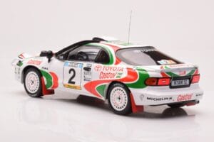 Toyota Celica Turbo 4WD ST185 #2 M. Alén / I. Kivimäki Safari Rally 1993 IXO 1:18 18RMC150B Metall – Bild 5 von 6