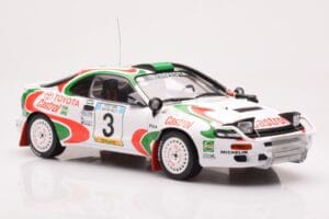 Toyota Celica Turbo 4WD ST185 #3 I. Duncan / R. Virtanen Safari Rally 1994 IXO 1:18 18RMC150C Metall – Bild 4 von 6