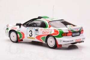 Toyota Celica Turbo 4WD ST185 #3 I. Duncan / R. Virtanen Safari Rally 1994 IXO 1:18 18RMC150C Metall – Bild 5 von 6