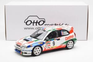 Toyota Corolla WRC #9 D. Auriol / D. Giraudet Rally Catalunya 1998 Otto 1:18 OT1102 Resin – Bild 6 von 6