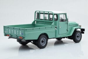 Toyota Land Cruiser 40 4x4 Pickup Grün Kyosho 1:18 08958FG Metall – Bild 4 von 8