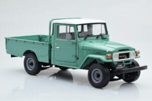 Toyota Land Cruiser 40 4x4 Pickup Grün Kyosho 1:18 08958FG Metall – Bild 6 von 8