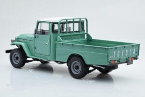 Toyota Land Cruiser 40 4x4 Pickup Grün Kyosho 1:18 08958FG Metall – Bild 7 von 8