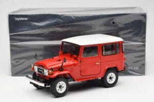 Toyota Land Cruiser FJ40 Van Rot Kyosho 1:18 08971R Metall – Bild 8 von 8