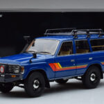 Toyota Land Cruiser 60 Blau Mit Optionalem Zubehör Kyosho 1:18 - image 11 of 11