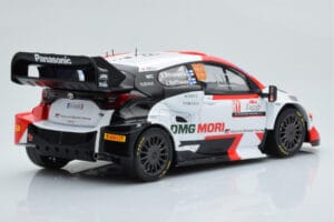 Toyota GR Yaris Rally1 #69 K. Rovanpera / J. Halttunen Rally Croatia 2022 IXO 1:18 18RMC151A Metall – Bild 2 von 6