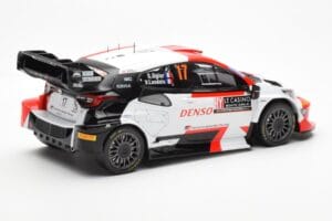 Toyota GR Yaris Rally1 #17 S. Ogier / B. Veillas Rally Monte Carlo 2023 IXO 1:18 18RMC152A Metall – Bild 2 von 6