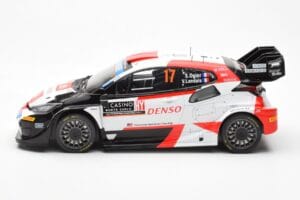 Toyota GR Yaris Rally1 #17 S. Ogier / B. Veillas Rally Monte Carlo 2023 IXO 1:18 18RMC152A Metall – Bild 3 von 6