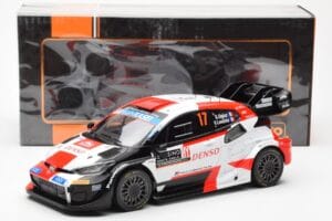Toyota GR Yaris Rally1 #17 S. Ogier / B. Veillas Rally Monte Carlo 2023 IXO 1:18 18RMC152A Metall – Bild 6 von 6