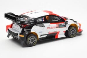 Toyota GR Yaris Rally1 #17 S. Ogier / V. Landais Safari Rally Kenya 2023 IXO 1:18 18RMC173A Metall – Bild 2 von 6