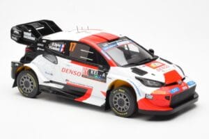 Toyota GR Yaris Rally1 #17 S. Ogier / V. Landais Safari Rally Kenya 2023 IXO 1:18 18RMC173A Metall – Bild 4 von 6
