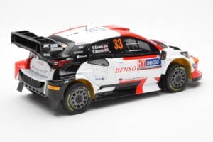 Toyota GR Yaris Rally1 #33 E. Evans / S. Martin Rally Finland 2023 IXO 1:18 18RMC174A Metall – Bild 2 von 6