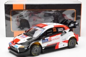 Toyota GR Yaris Rally1 #33 E. Evans / S. Martin Rally Finland 2023 IXO 1:18 18RMC174A Metall – Bild 6 von 6