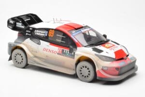 Toyota GR Yaris Rally1 #69 K. Rovanpera / J. Halttunen Safari Rally Kenya 2023 Dirty Version IXO 1:18 18RMC173B Metall – Bild 4 von 6
