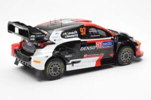 Toyota GR Yaris Rally1 #97 J-M. Latvala / J. Hanninen Rally Finland 2023 IXO 1:18 18RMC174B Metall – Bild 2 von 6