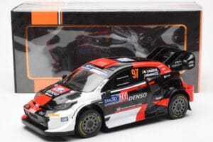 Toyota GR Yaris Rally1 #97 J-M. Latvala / J. Hanninen Rally Finland 2023 IXO 1:18 18RMC174B Metall – Bild 6 von 6