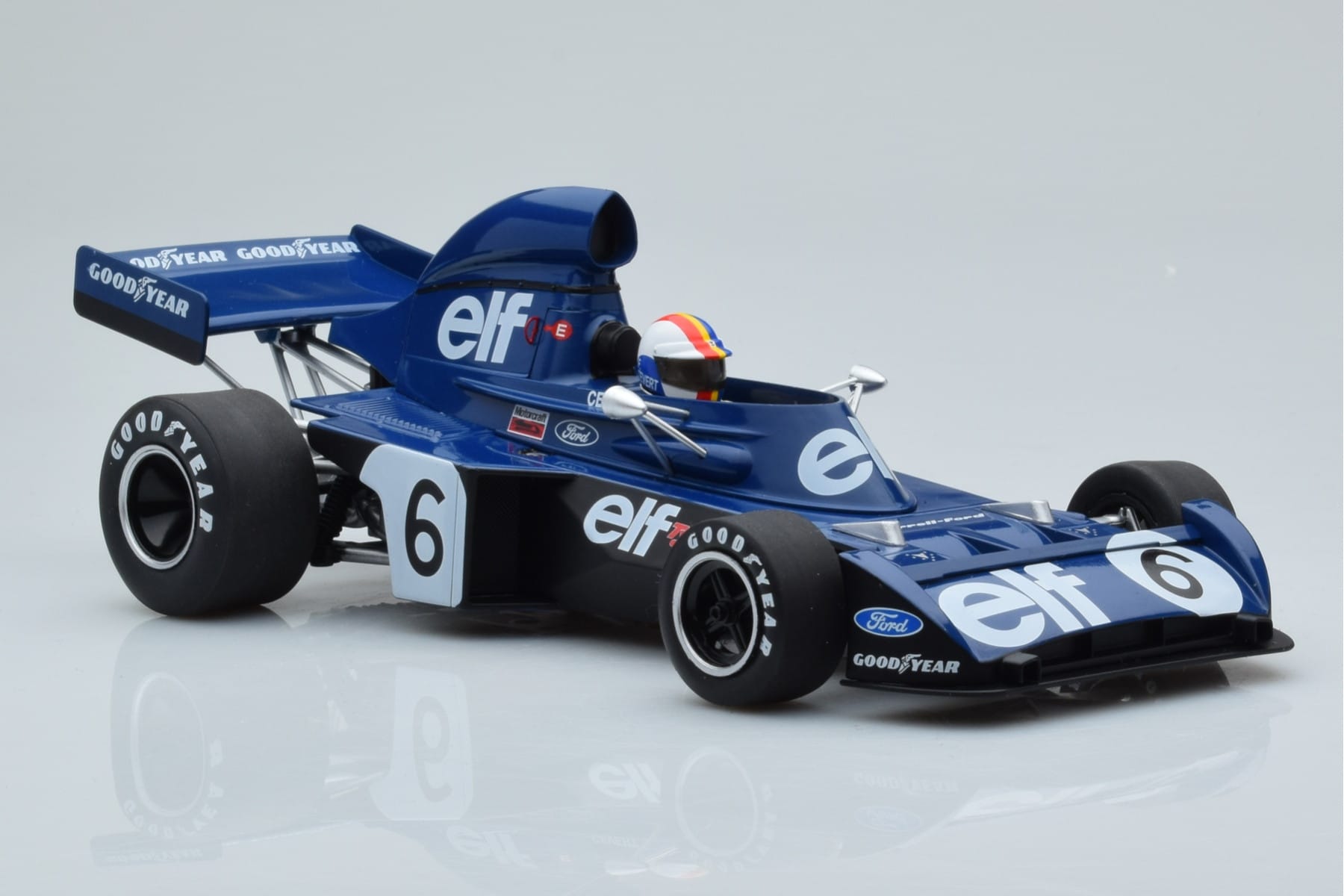 Tyrrell 006 Ford #6 F. Cevert Belgium GP 1973 MCG 1:18 MCG18601F Metall – Bild 4 von 6