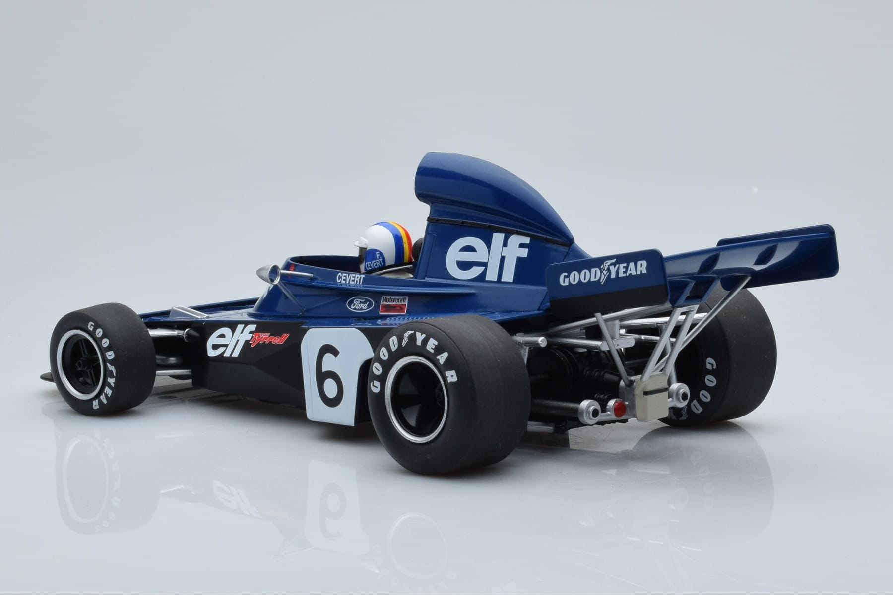 Tyrrell 006 Ford #6 F. Cevert Belgium GP 1973 MCG 1:18 MCG18601F Metall – Bild 5 von 6