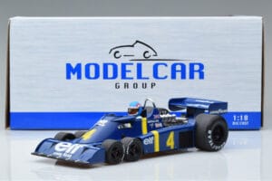 Tyrrell P34 Elf #4 P. Depailler Sweden GP 1976 MCG 1:18 MCG18615F Metall – Bild 6 von 6