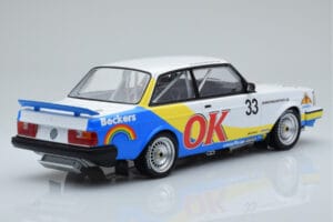 Volvo 240 Turbo Beckers #33 Andersson / Petersson / Linder ETCC Zolder 1985 IXO 1:18 18RMC105B Metall – Bild 2 von 6