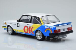 Volvo 240 Turbo Beckers #33 Andersson / Petersson / Linder ETCC Zolder 1985 IXO 1:18 18RMC105B Metall – Bild 5 von 6