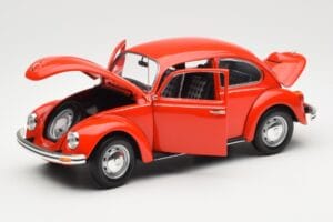 Volkswagen Beetle 1200 Rot Minichamps 1:18 150057100 Metall – Bild 2 von 8