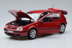 Volkswagen Golf Mk4 Rot Norev 1:18 188573 Metall – Bild 2 von 7