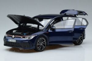 Volkswagen Golf GTI Mk8 Blau Norev 1:18 188594 Metall – Bild 2 von 7
