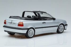 Volkswagen Golf Mk3 Cabriolet Silber Norev 1:18 188468 Metall – Bild 2 von 6