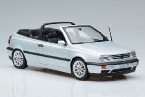 Volkswagen Golf Mk3 Cabriolet Silber Norev 1:18 188468 Metall – Bild 4 von 6