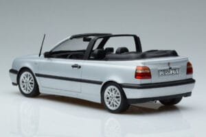 Volkswagen Golf Mk3 Cabriolet Silber Norev 1:18 188468 Metall – Bild 5 von 6
