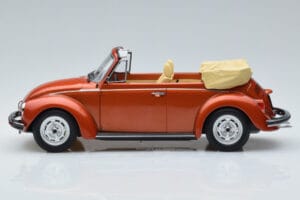 Volkswagen Beetle 1303 Cabriolet Orange Norev 1:18 188526 Metall – Bild 3 von 6