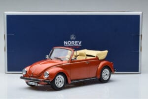 Volkswagen Beetle 1303 Cabriolet Orange Norev 1:18 188526 Metall – Bild 6 von 6
