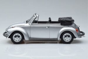 Volkswagen Käfer 1303 Cabriolet Silber Norev 1:18 188530 Metall – Bild 3 von 6