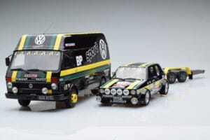 Volkswagen LT35 + Golf 1 GTI Group 2 Black Otto 1:18 OT353 Resin – Bild 3 von 6