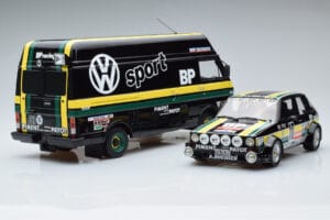 Volkswagen LT35 + Golf 1 GTI Group 2 Black Otto 1:18 OT353 Resin – Bild 4 von 6
