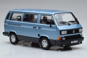 Volkswagen T3 Multivan Blau Norev 1:18 188544 Metall – Bild 4 von 6
